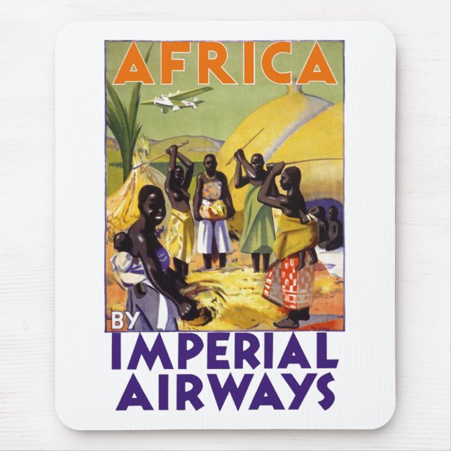 Afrika von Imperial Airways Mousepad (Vorne)