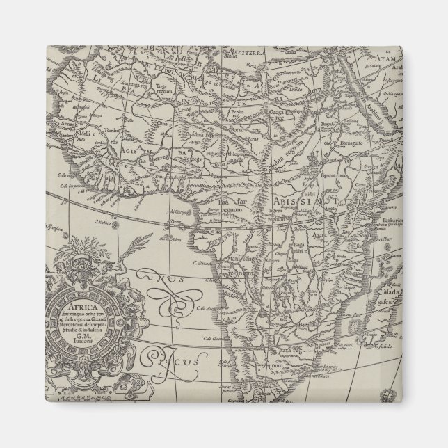 Afrika vor Stanley Magnet (Vorne)