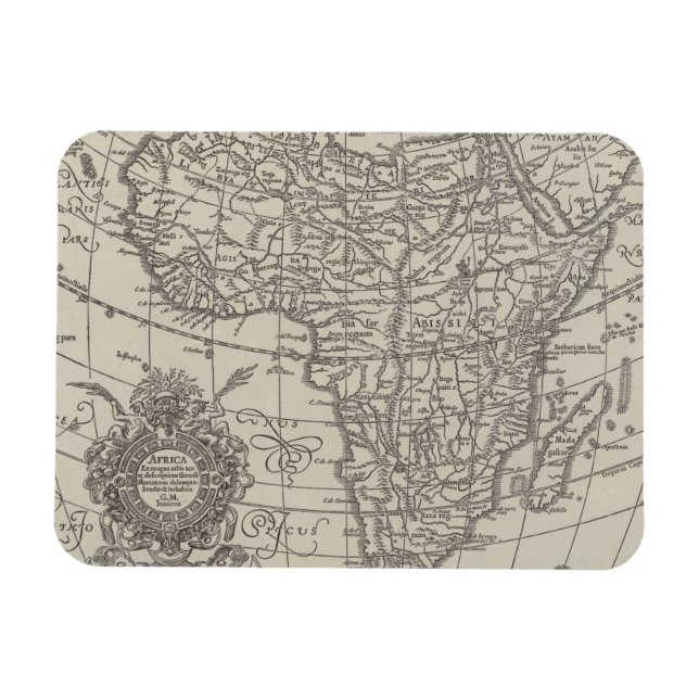 Afrika vor Stanley Magnet (Horizontal)