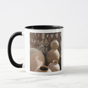 Afrika, Westafrika, Ghana, Sirigu. Handgefertigt 2 Tasse