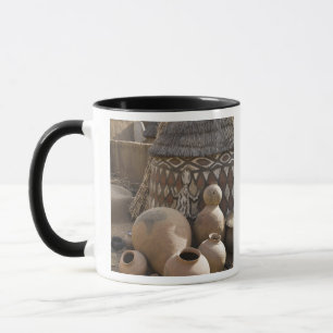 Afrika, Westafrika, Ghana, Sirigu. handgefertigt Tasse