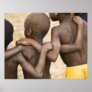 Afrika, Westafrika, Ghana, Yendi. Nahaufnahme Poster