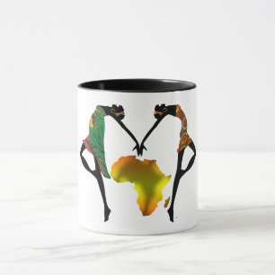 Afrika Wir tanzen Tasse