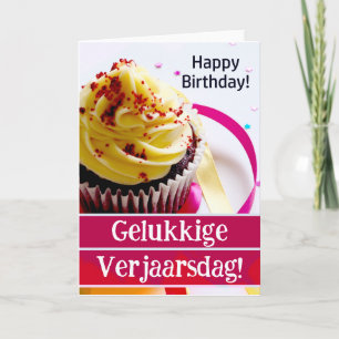Afrikaans carte d'anniversaire gelukkige verjaarsd