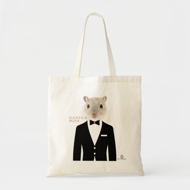 #AfrikaansIsLekker - Dapper Muis Tragetasche (Vorne)