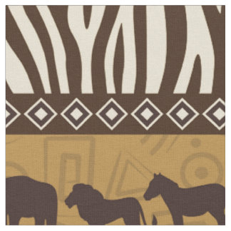 Afrikan Safari-Gewebe Stoff