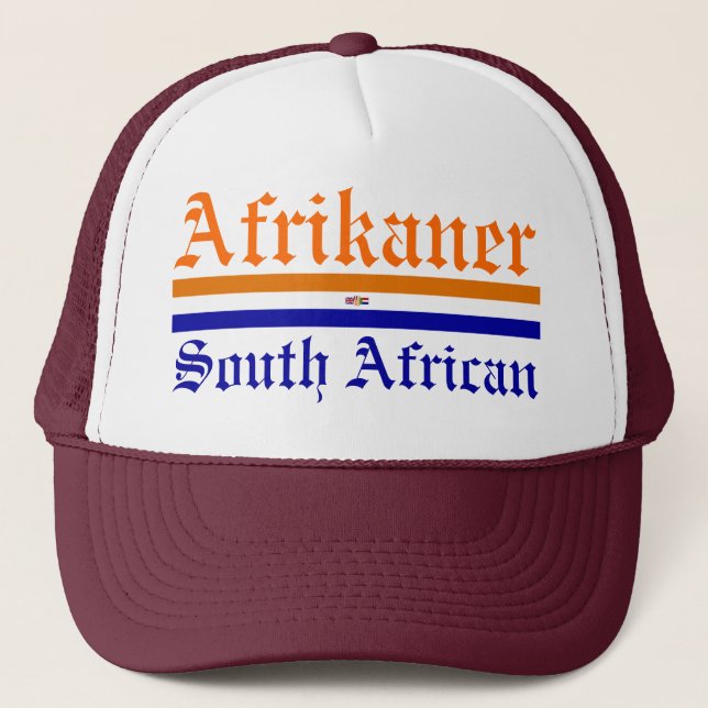 Afrikander/südafrikanisches Truckerkappe (Vorderseite)