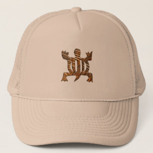 Afrikaner Adinkra Symbol Denkyem Truckerkappe