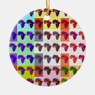 Afrikaner Keramik Ornament