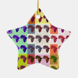 Afrikaner Keramik Ornament