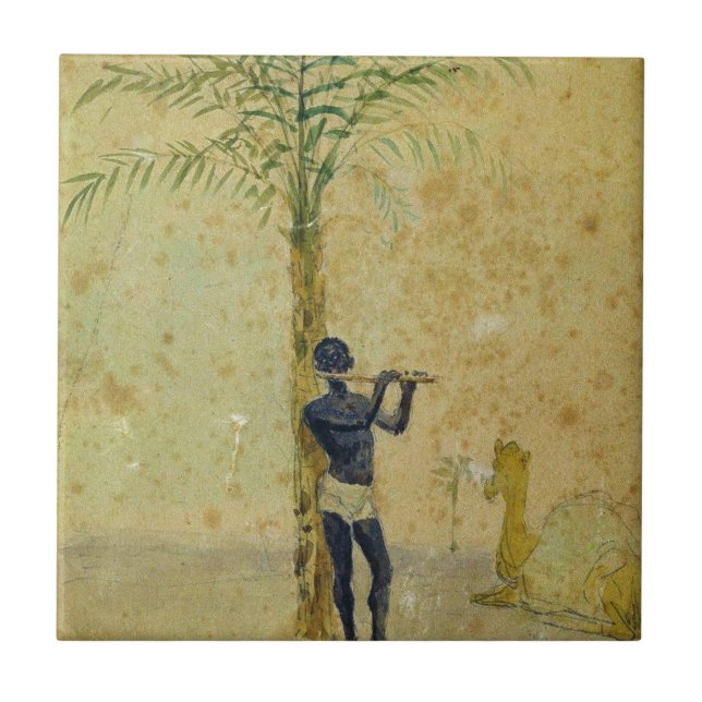 Afrikaner Motiff Fliese (Vorderseite)