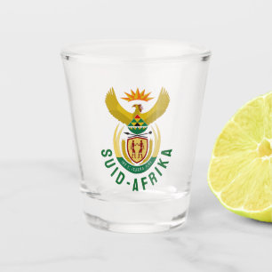Afrikaner Südafrikanische Wappen Schnapsglas
