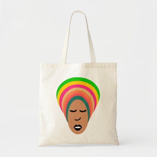 Afrikanerin Tragetasche (Vorne)