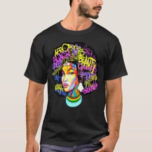 Afrikanisch Amerikanisch für Frauen schwarze Gesch T-Shirt