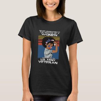 Afrikanisch-amerikanische Armee Veteran T-Shirt