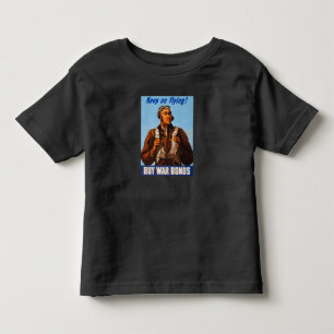 Afrikanisch-amerikanische Aviatoren kämpfen Pilote Kleinkind T-shirt
