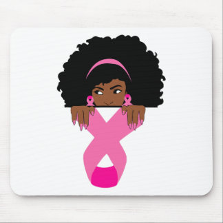 Afrikanisch-amerikanische Brustkrebserkrankung Sch Mousepad