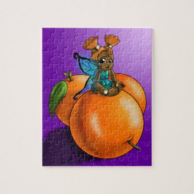 Afrikanisch-Amerikanische Fairy und Orange (Vertikal)