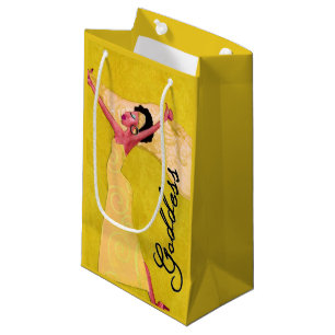 Afrikanisch-amerikanische "Goddess"-Geschenktasche Kleine Geschenktüte