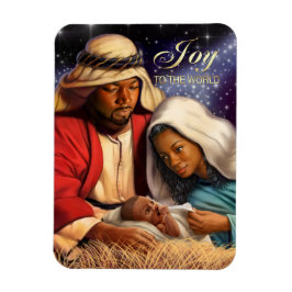 Afrikanisch-Amerikanische Heilige Weihnachtsmagnet Magnet