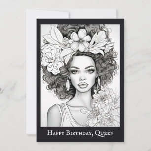 Afrikanisch-amerikanische Schönheit   Farbe Ihrer 