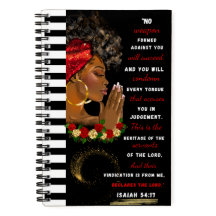 Afrikanisch-Amerikanische Schrift Spiralheft