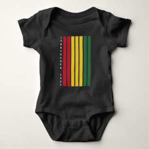 Afrikanisch-Amerikanische schwarze Geschichte - 18 Baby Strampler