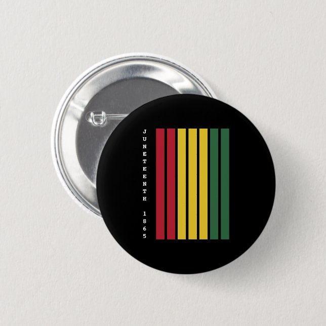 Afrikanisch-Amerikanische schwarze Geschichte - 18 Button (Vorne & Hinten)