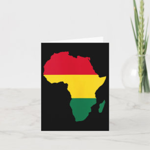 Afrikanisch-Amerikanische Schwarzgeschichte Monat  Karte