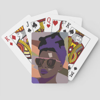 Afrikanisch-amerikanische Spielkarten