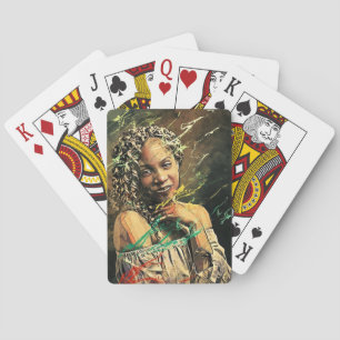 Afrikanisch-amerikanische Spielkarten