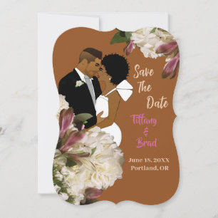 Afrikanisch-Amerikanische Terracotta Wedding Rett-