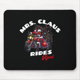 Afrikanisch-Amerikanische Weihnachtsfrau Claus X-m Mousepad