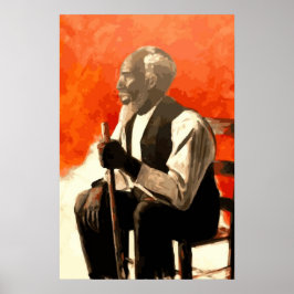 Afrikanisch-Amerikanischer Mann Poster