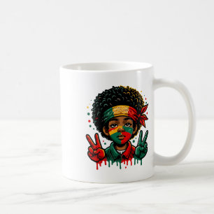 Afrikanisch-amerikanisches Gefechtsparadies der Ju Kaffeetasse