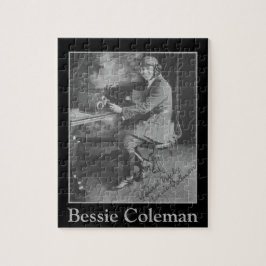 Afrikanisch-amerikanisches Pilotportrait Bessie Co