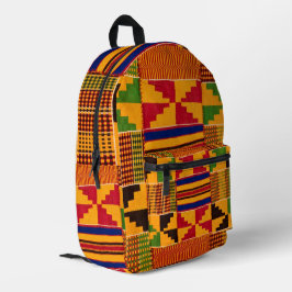 afrikanisch bedruckter rucksack