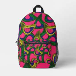 afrikanisch bedruckter rucksack