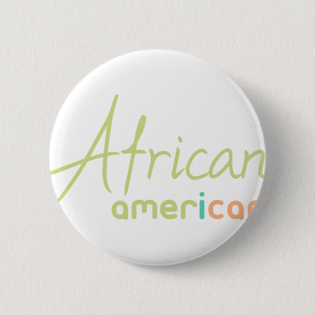 Afrikanisch Button (Vorderseite)