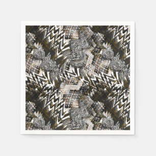 Afrikanisch, ethnisch. serviette