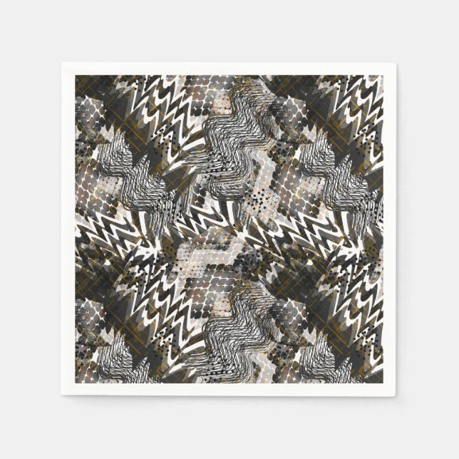 Afrikanisch, ethnisch. serviette (Vorderseite)