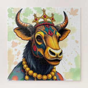 afrikanisch-ethnische Kwanzaa Wildtiere in Disguis