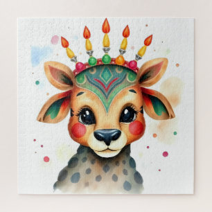 afrikanisch-ethnische Kwanzaa Wildtiere in Disguis