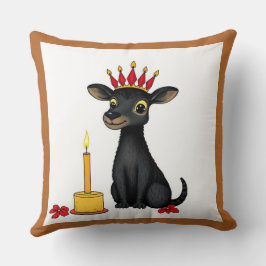 afrikanisch-ethnische Kwanzaa Wildtiere in Disguis Kissen