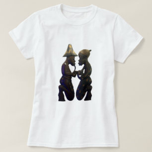 Afrikanisch gepaarte Herzen: Ein schöner Moment T-Shirt