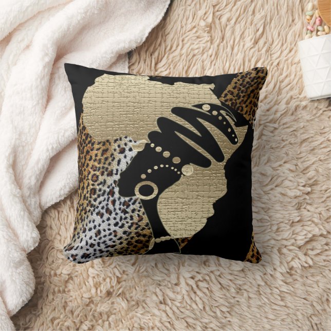 afrikanisch Inspiriert Kissen (Decke)