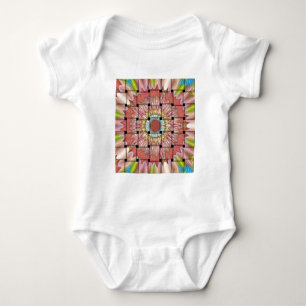 afrikanisch Inspirierte Kunstdrucke - Geometrische Baby Strampler
