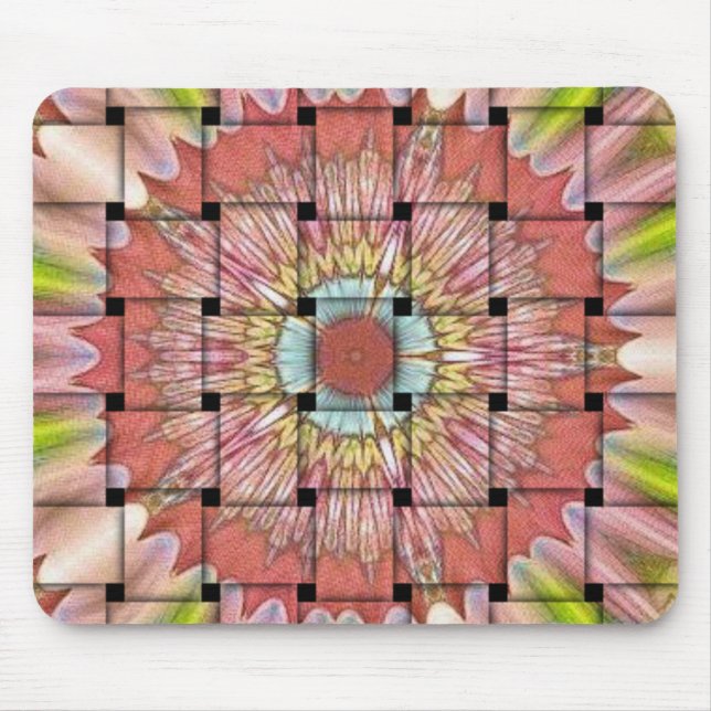 afrikanisch Inspirierte Kunstdrucke - Geometrische Mousepad (Vorne)