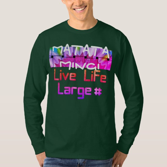 afrikanisch Inspirierte Kunstdrucke - Geometrische T-Shirt (Vorderseite)