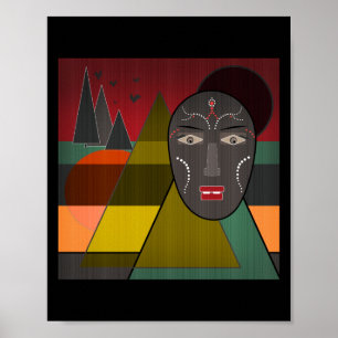afrikanisch poster